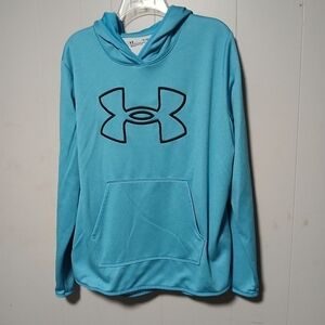 Under Armour ladies blue hoodie. Size XL.